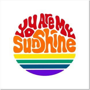 You Are My Sunshine Word Art Posters and Art